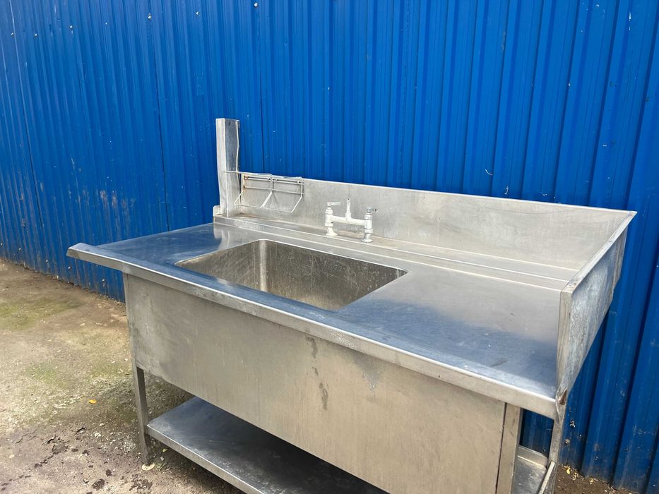 Chiuveta 1 cuva inox masina spalat vase, Mobilier inox bucatarie