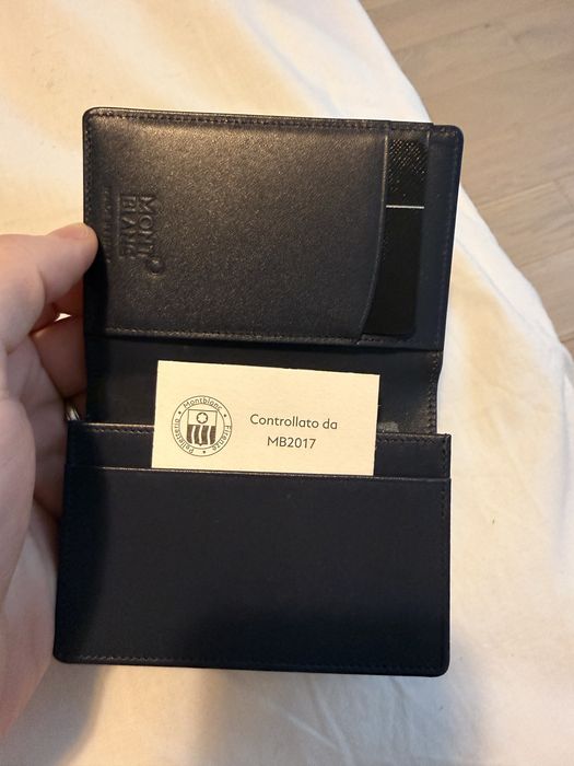 Card holder montblanc portofel carduri