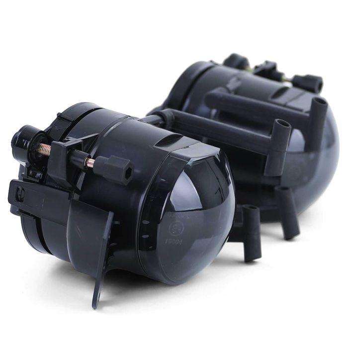 Халогени  БМВ Е60 Е61 черни опушени тунинг затъмнени обикновена броня