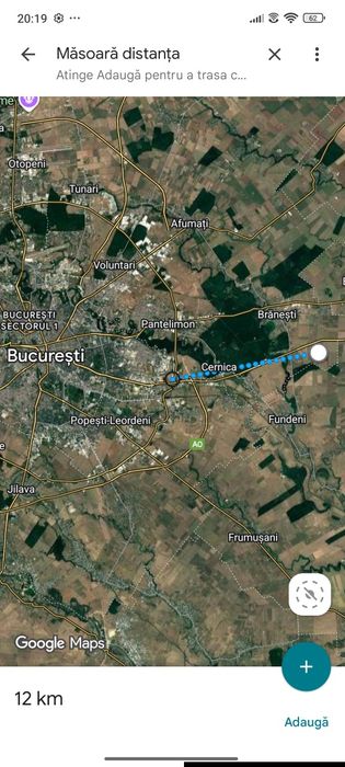 Teren intravilan 500mp Vadu Anei