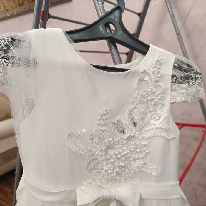 Детское пышное платье на девочку