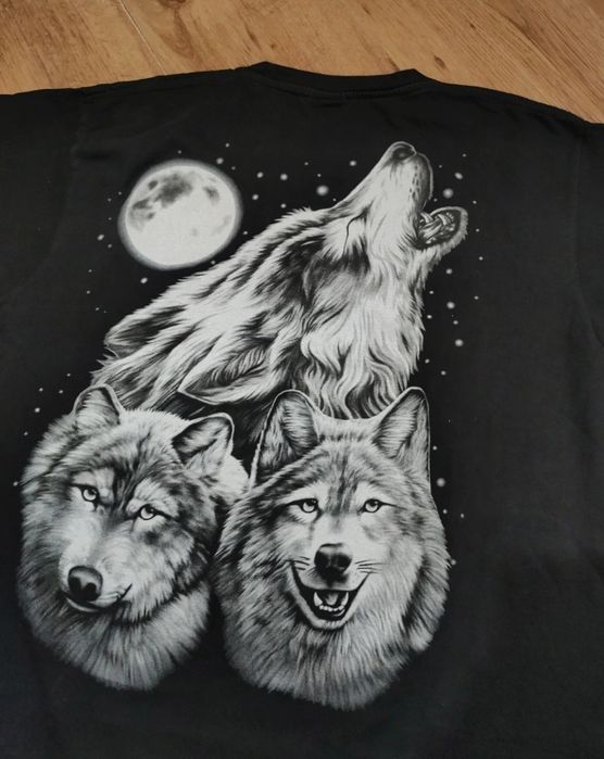 Tricou grafica model lupi mărimea L