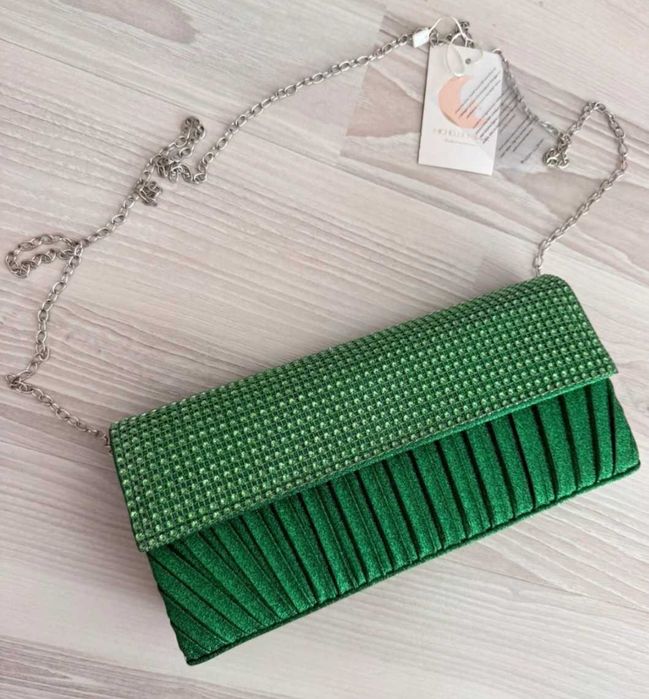 Vand geanta plic verde Nou