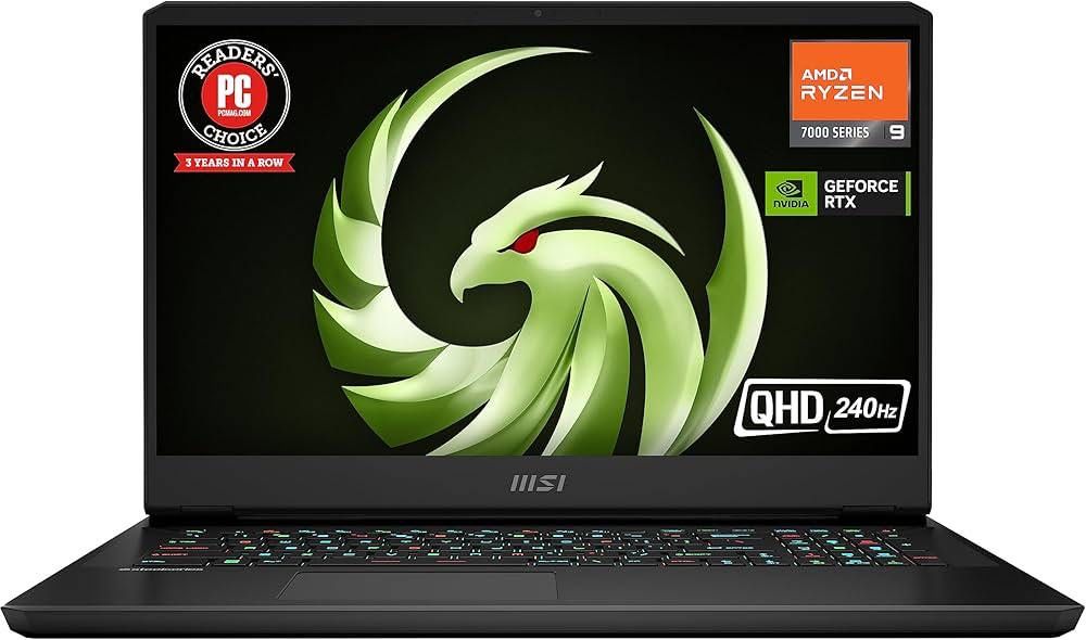 MSI ALPHA 17 AMD R9-7945HX RTX 4070 8G