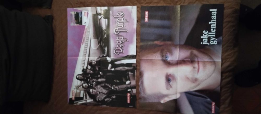 Плакати на Дийп Пърпъл, и други звезди от списания