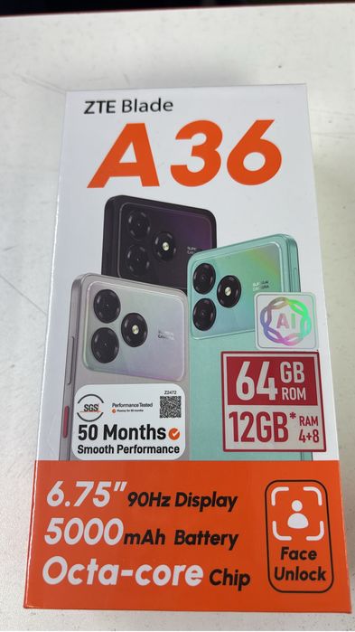 Новый телефон ZTE A36