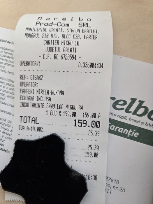Pantofi din piele naturala fetita, marimea 34, centimentri interior 20.5
