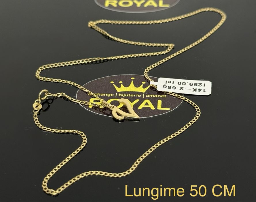 Bijuteria ROYAL : Lant AUR 14K / 2.66 GR