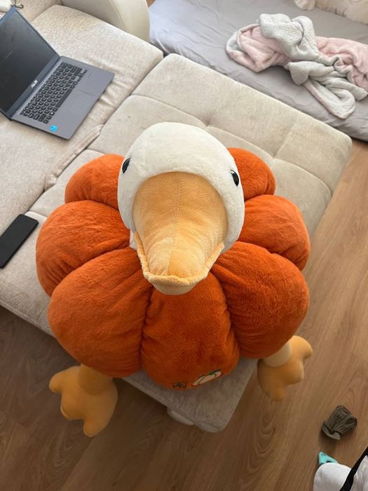 Гусь в тыкве (мягкая игрушка)