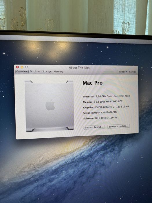 Mac Pro A1289 Xeon / SSD 256GB /