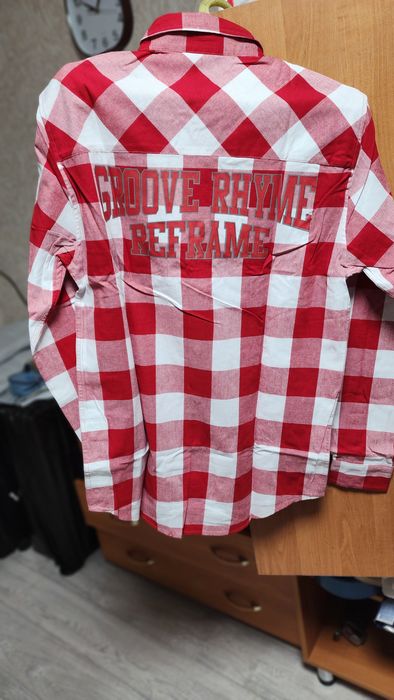 Рубашки в клеточку унисекс