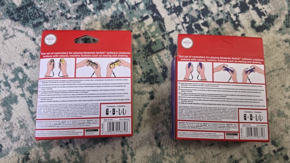 Joy-Con Pair Nintendo Switch, 2 perechi
