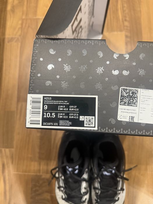 KD 15 кроссовки для баскетбола