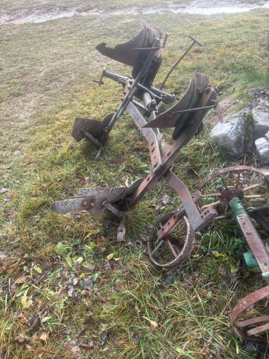 Plug cu fouă brazde reversibil