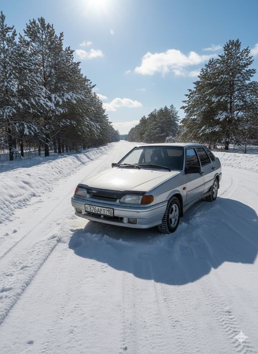 Ваз 2115 на ходу