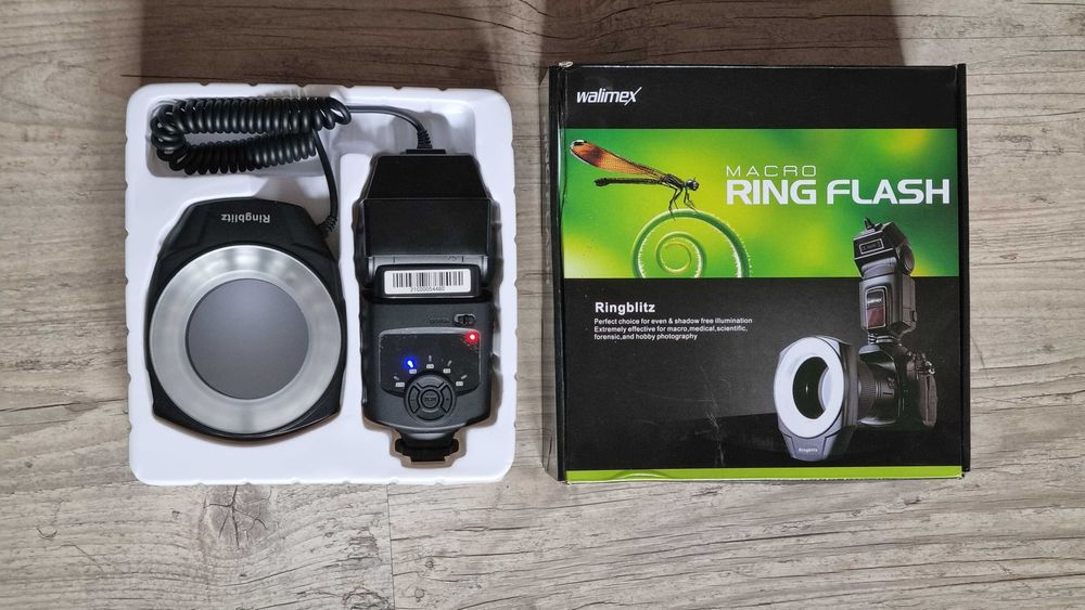 Blitz Macro ring Flash Walimex identic cu Godox ML-150