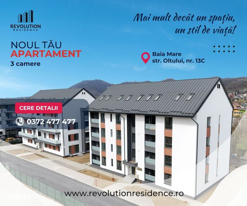 NEW! COMISION 0% - Apartamente 3 camere - Oltului 13C, Baia Mare — fotografia 1