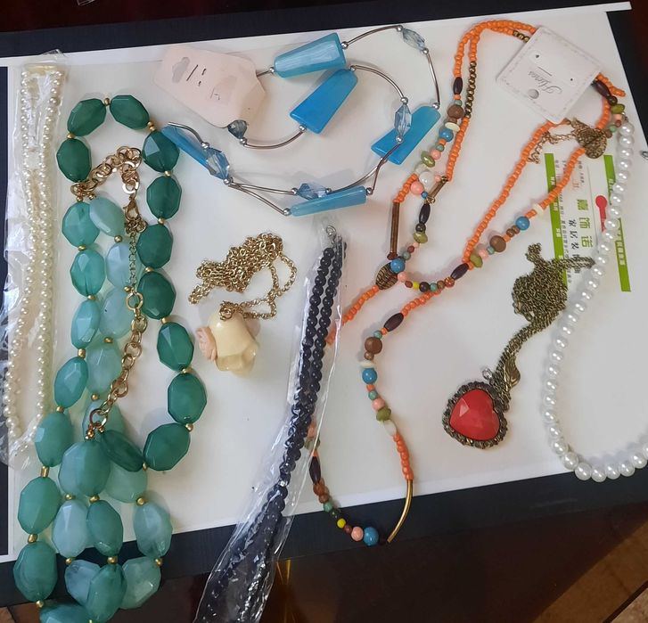 Бижутерия новая. Распродажа. 1000 тг за 10 украшений!