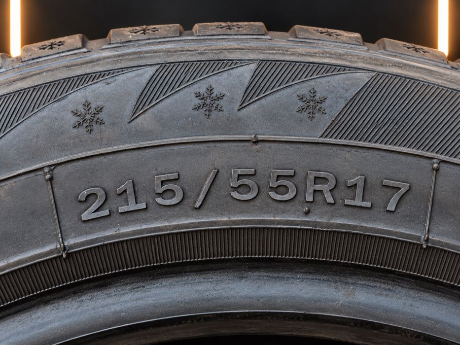 215/55/17 пара зимних шин
