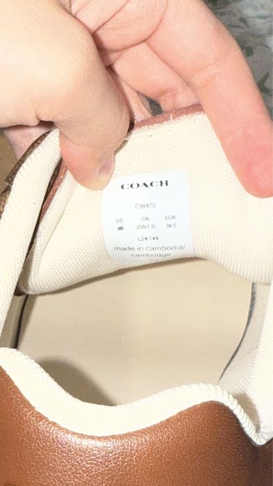 Кеды унисекс оргинал COACH