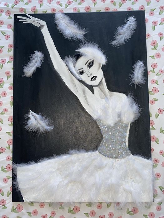 Картина «Белый лебедь»