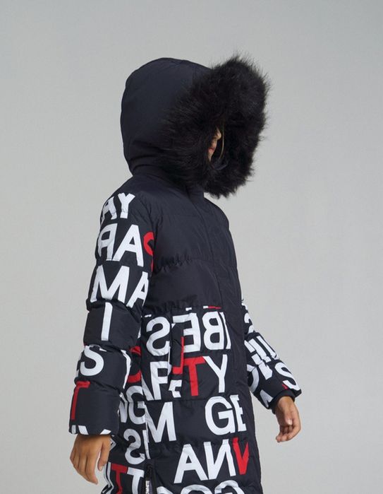 Зимнее пальто/пуховик для девочки подростка