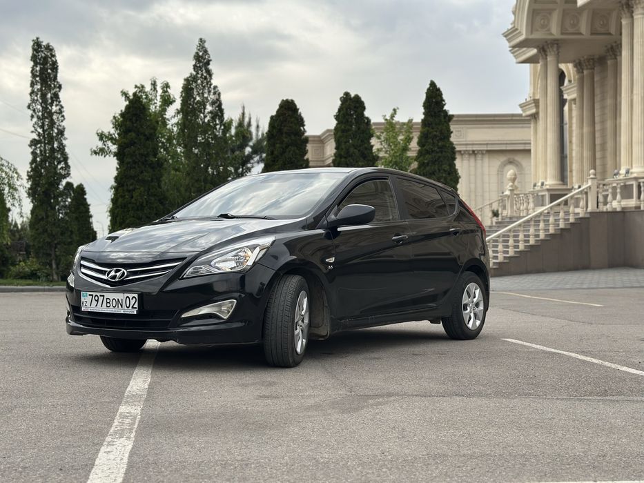 Hyundai Solaris 2015, соғылмаған, оригинал краска