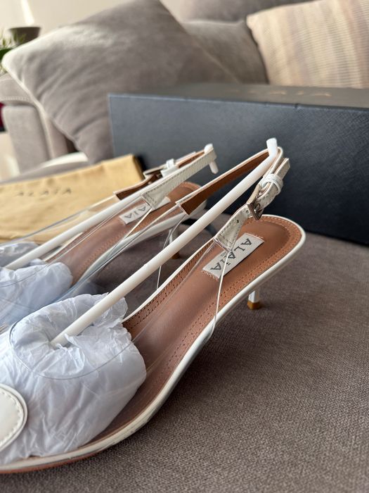 Нови обувки на ток Alaia 38