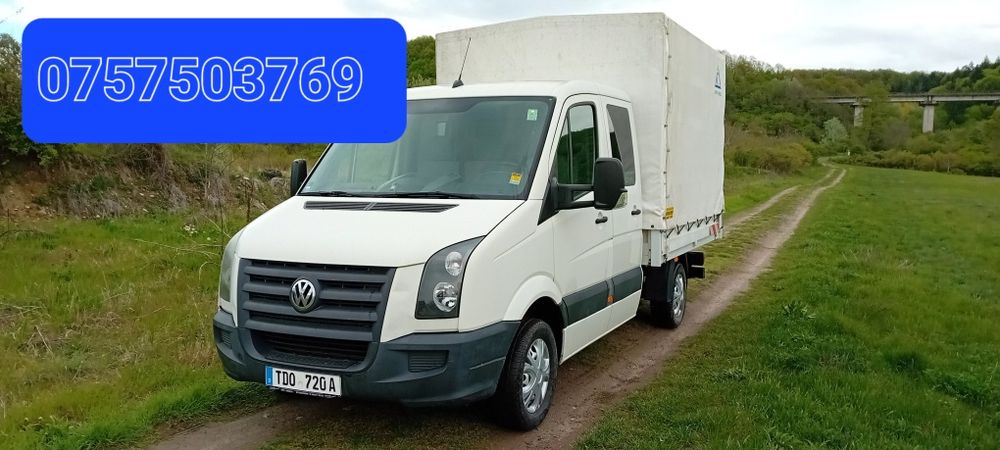 Volkswagen Crafter Doka 2.5Tdi 7locuri EURO 5/ adus recent Germania