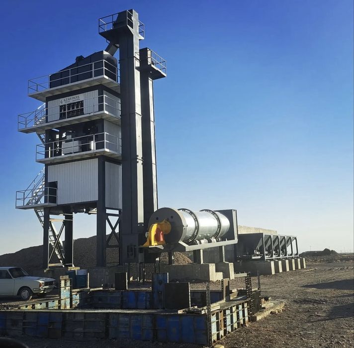 Продается Асфальт завод 140 т/ч zavod ko'mir bilan ishlaydi