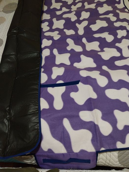 Ново  пухкаво луксозно  одеяло и пикник одеяло