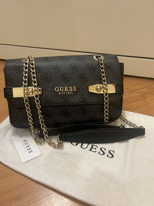 Кожена чанта GUESS
