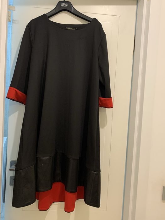 Платье черное,размер 58-60