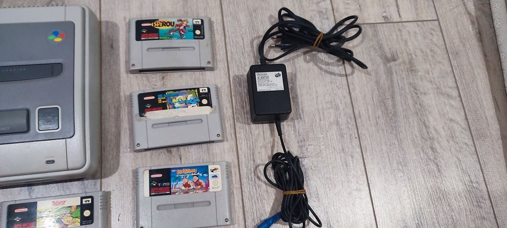 Nintendo SNES пълен комплект