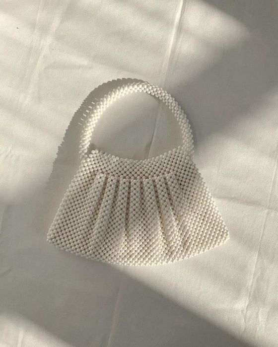 Сумка из бусин ручная работа