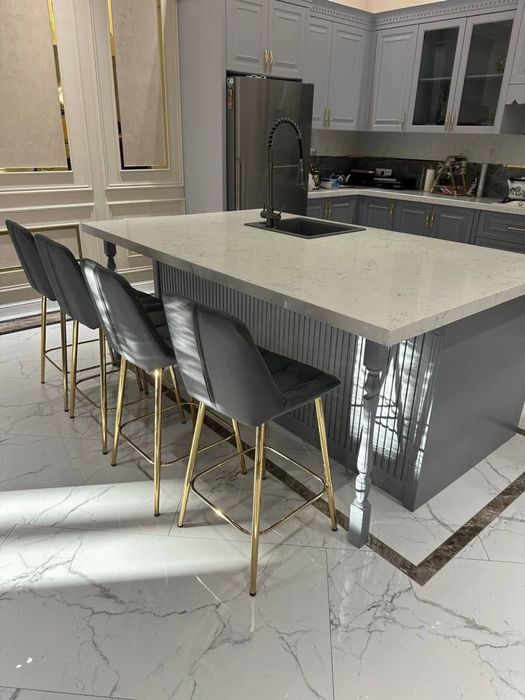 Барный стулар уйингизга ошхонага молжаланган хар хил барный стулар