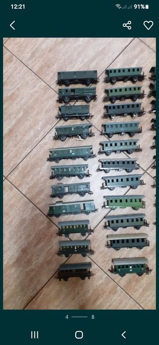 Vagoane calatori trenulet electric scara HO