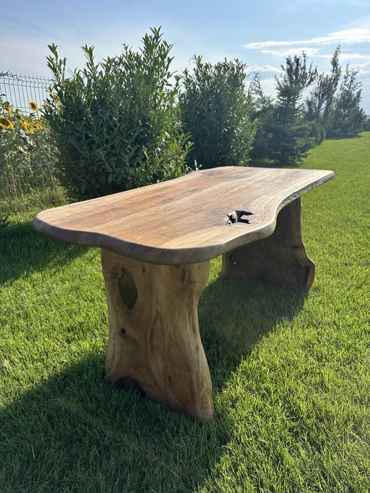 Blat masa / Masa lemn masiv Stejar, Nuc, Cires