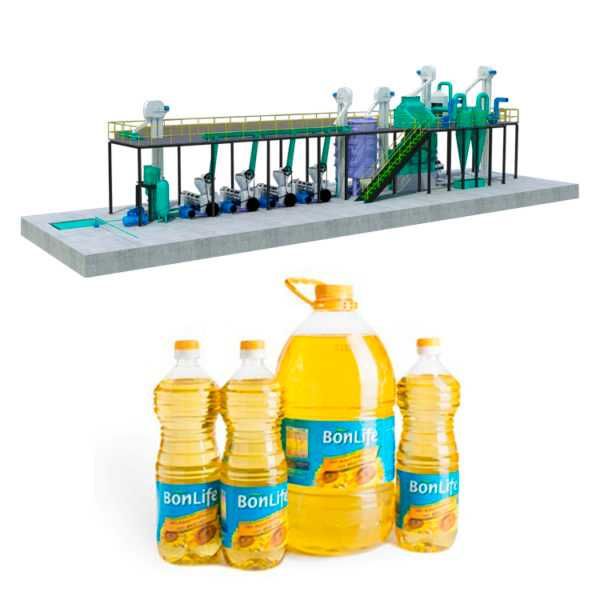 Линия по производству хлопка и подсолнечного масла