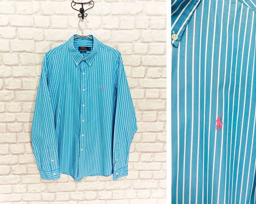 Ralph Lauren Slim fit  Оригинална мъжка риза размер XL