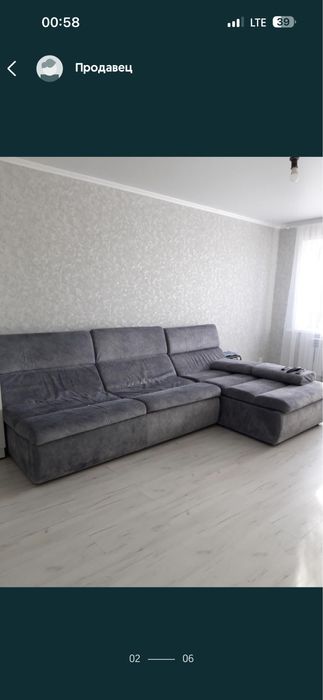 Продам квартиру  2 ку в районе василька.