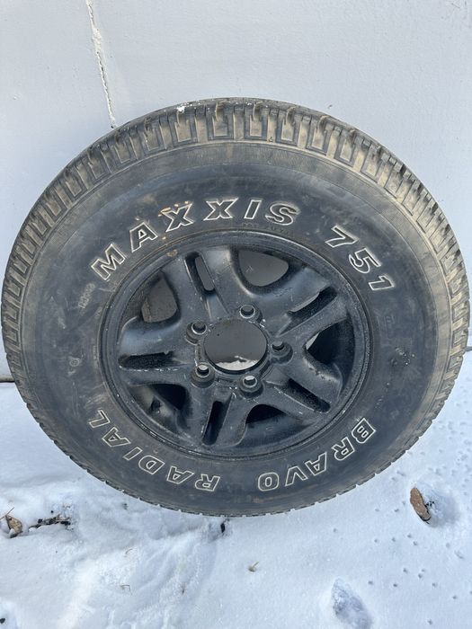 Запасное колесо на джип