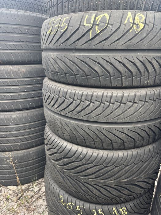 235 40 18 /265 35 18 нито мити и гласени със препарати