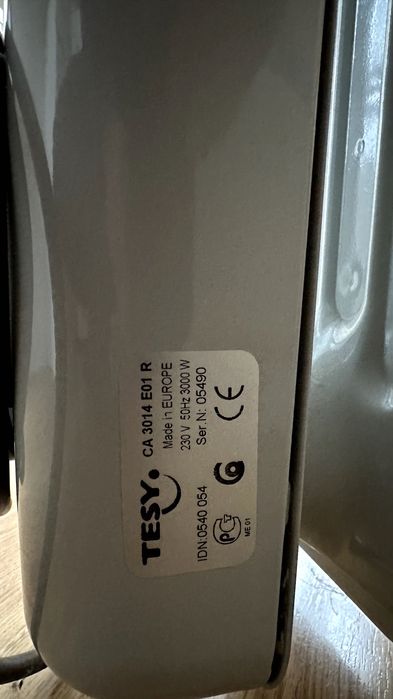 Радиатор Tesy Теси 3000 вата