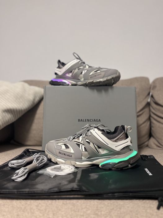 Balenciaga Track faded-effect Led