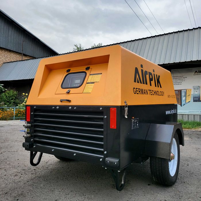 Дизельный передвижной компрессор