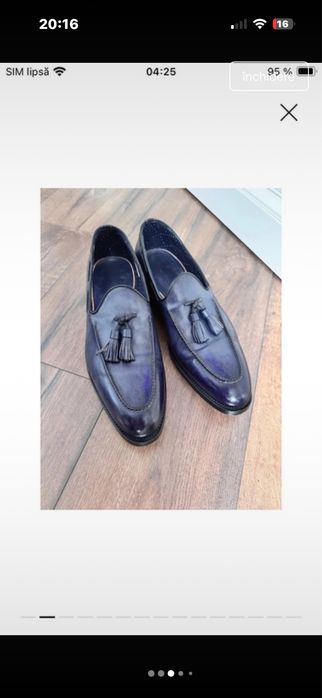Pantofi Santoni superbi