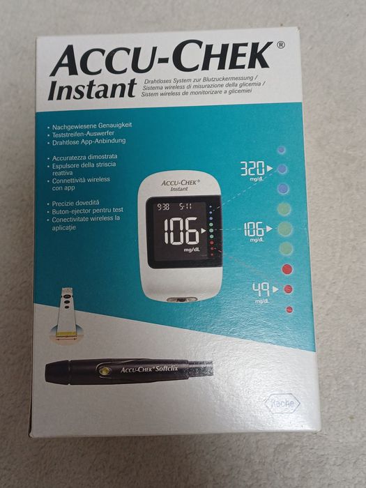 Accu-chek instant (glucometru complet)