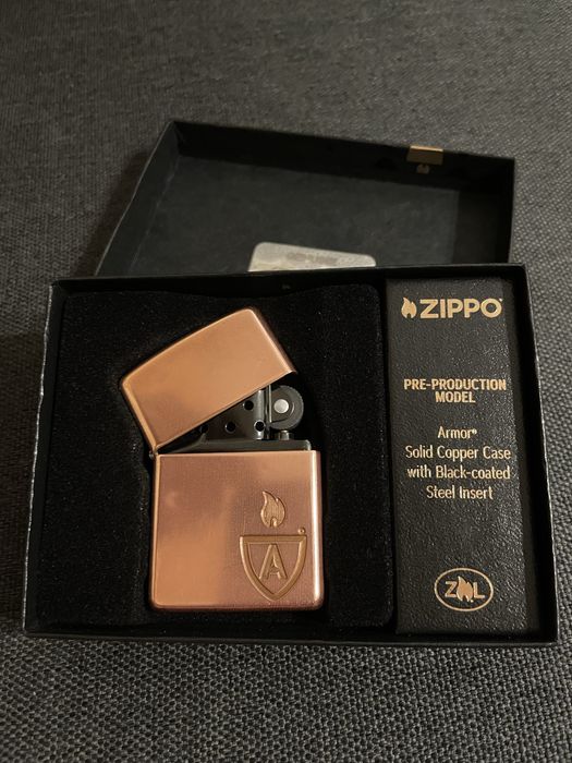 Zippo 46171 Armor Solid Copper Pre-Production