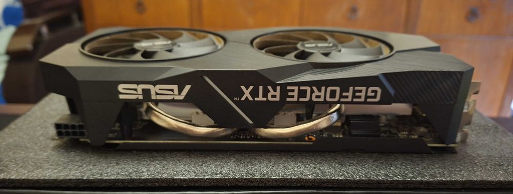Placa video ASUS GeForce RTX 2060 DUAL EVO O6G 6GB GDDR6 192-bit
